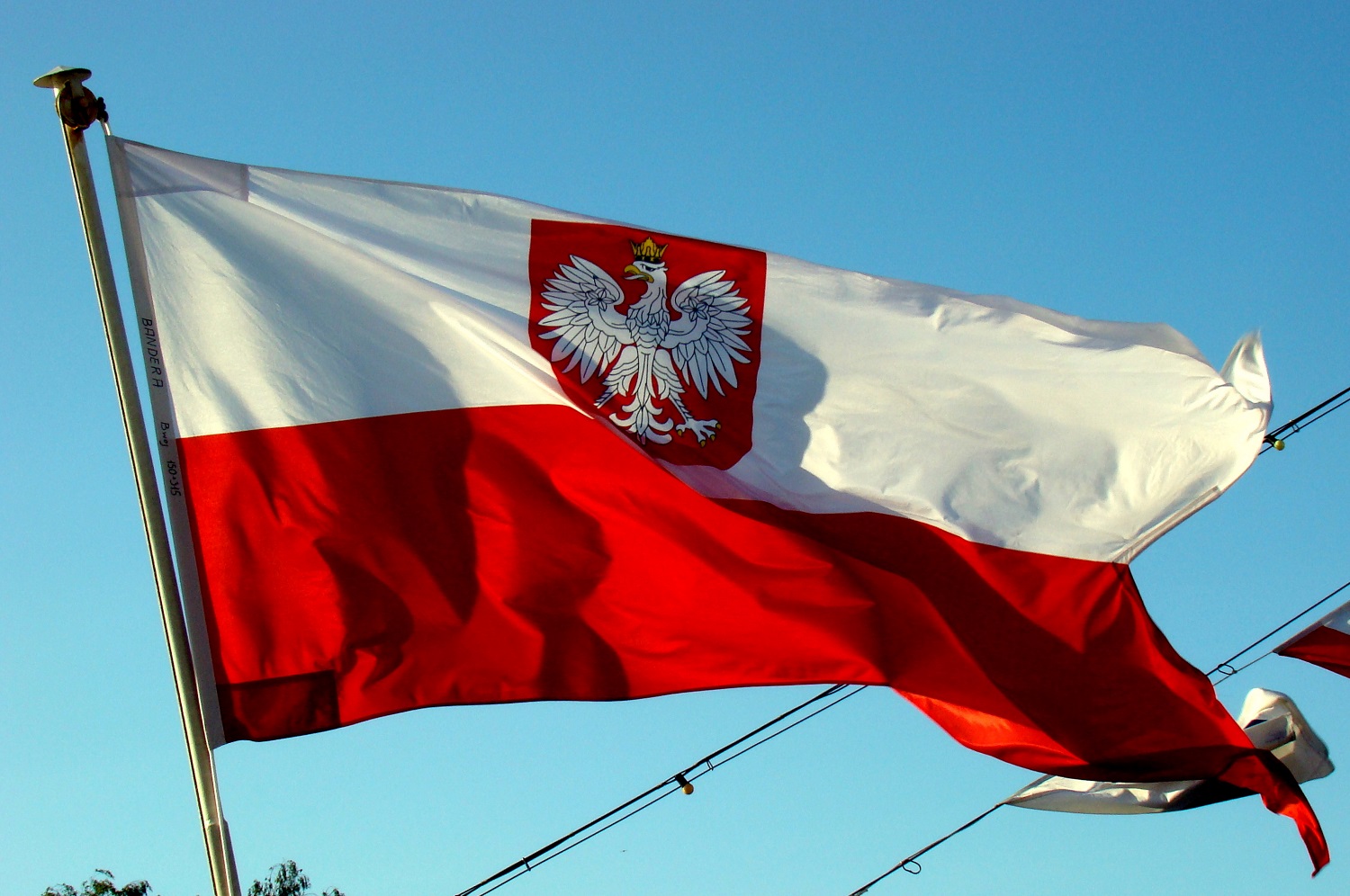 drapeau de la Pologne